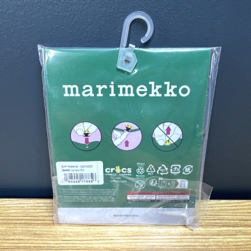 Crocs x Marimekko Jibbitz Charms Original 5 Pack 10015320 - Picture 2 of 2